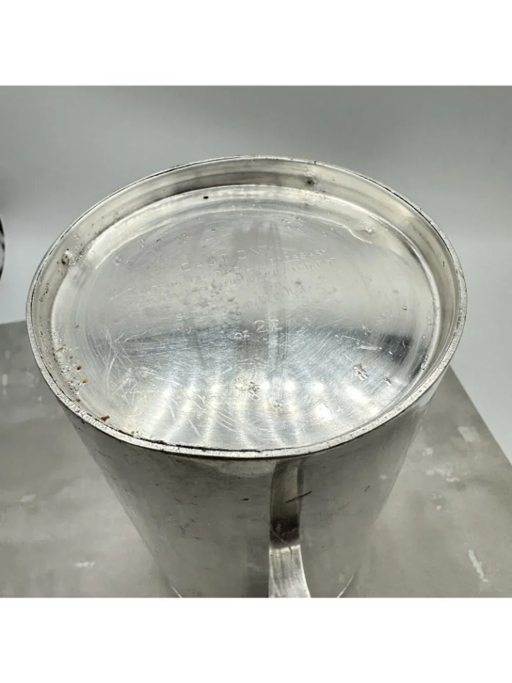 Vintage Sambonet Italy Stainless Steel Vase Minimalist MCM Decor Vessel